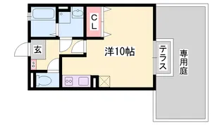 アネックス天満【1階】の間取り