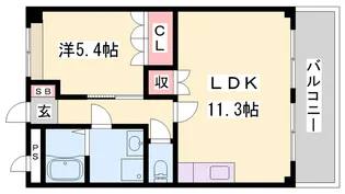 フェイバリット【2階】の間取り