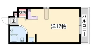 ラ・パルフェ・ド・フォワイエ【0401号室】の間取り