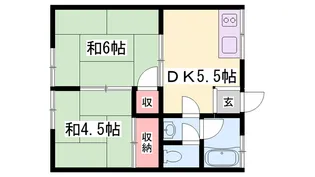 丸沢マンション【301号室】の間取り