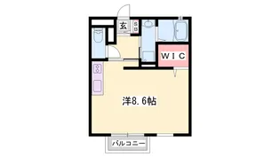 ディアコート北条II【2階】の間取り