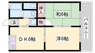 ハイツフローラ【2階】の間取り