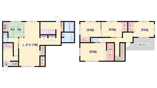 兵庫県姫路市岩端町【一戸建】の間取り