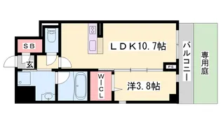 ベラ・ルーナ【1階】の間取り