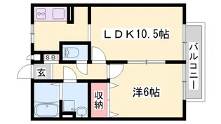 デスパシオ【2階】の間取り