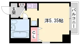 レインボーハイツ【2階】の間取り