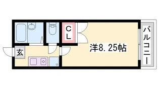 ナイスワン青山Ⅳ【2階】の間取り