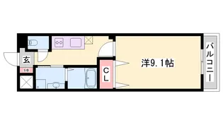コンフォート【1階】の間取り