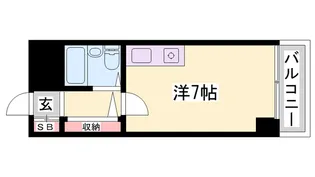 カルム白鷺【4階】の間取り