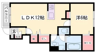 プルミエルB【1階】の間取り