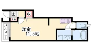 シャルマン【1階】の間取り