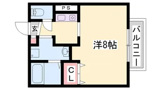 アーリ コート【2階】の間取り