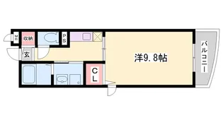 アラモアナ【3階】の間取り