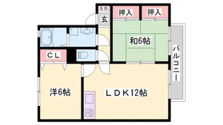 ビゴレ雅 B棟【2階】の間取り