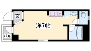WITH ROSE姫路駅南【744号室】の間取り