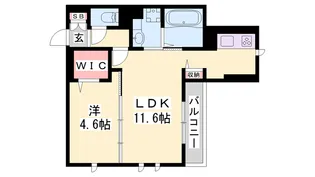 ボナールゲート【3階】の間取り