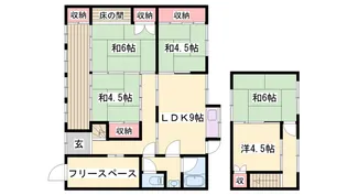 兵庫県姫路市庄田【一戸建】の間取り