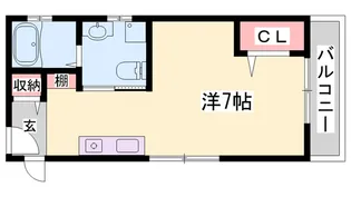 カメリア【2階】の間取り