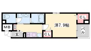 コレクト ライル【3階】の間取り