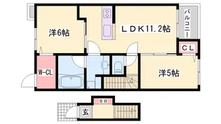 ファイン コルソⅤ【2階】の間取り