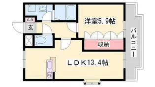 ヴィクトリーステージⅡ【2階】の間取り