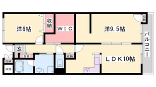 ハイツ吉田【2階】の間取り
