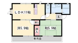 Fragrance Complet【1階】の間取り