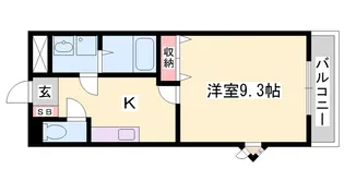 プロニティハウス【1階】の間取り
