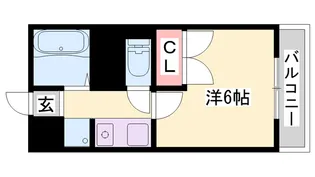 コンフォート網干北新在家【3階】の間取り