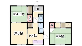 兵庫県姫路市青山北2丁目【一戸建】の間取り