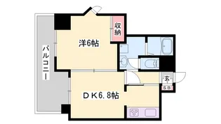 クリーンピア南大路時計台【301号室】の間取り