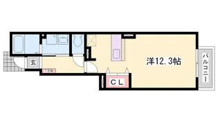 エテルナ・パーク【102号室】の間取り