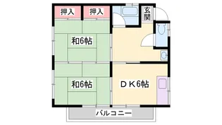 コーポ井上【3F号室】の間取り