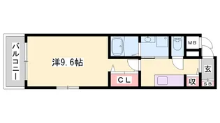 プレッソ 東加古川 Ⅱ【3階】の間取り
