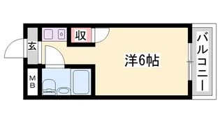 アクシス東加古川【3階】の間取り