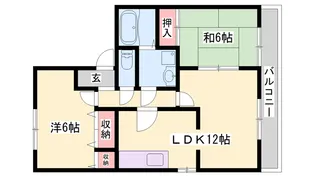 サミーハイツ【103号室】の間取り