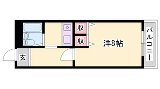 メゾンアライ【3階】の間取り