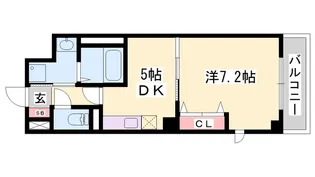 ヴィンチェロ【2階】の間取り