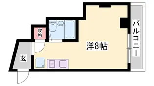 第15サンライズイトウ【210号室】の間取り