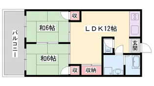 ナルセハイツ【302号室】の間取り
