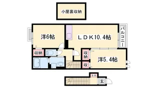 おおらいハイム【2階】の間取り