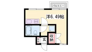 プレアール姫路龍野町【2階】の間取り