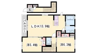 メゾン壽【2階】の間取り