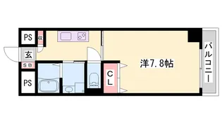 インタービレッジ土山【1階】の間取り