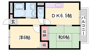 パセオ寿【202号室】の間取り