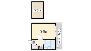 プレナードみき【2階】の間取り