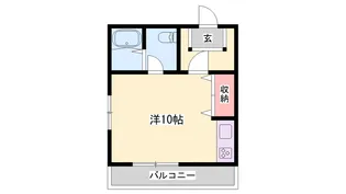 エムケーホーム【202号室】の間取り