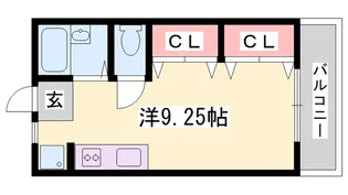 サンライフ21A【1階】の間取り