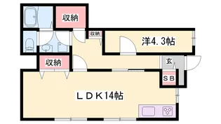 リリ・ハウス【101号室】の外観