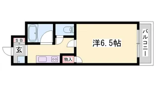 M&K ウレシノ【3階】の間取り